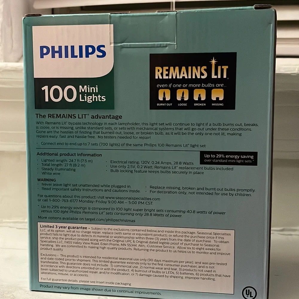 Philips Mini lights for Christmas